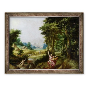 Tablou inramat - Jan Soens - Violul Persefonei, 60 x 80 cm