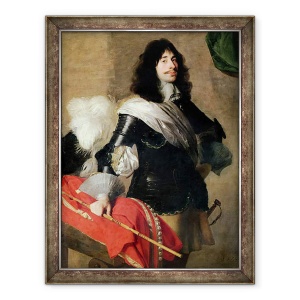 Tablou inramat - Jan van Rijn - Fiul cel mare al lui Pierre Corneille 1606-84 in varsta de 24 de ani, 60 x 80 cm