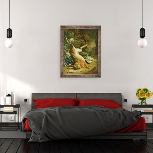 Tablou inramat - Jan Weenix - Natura moarta I, 70 x 90 cm - Img 3