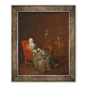Tablou inramat - Jean-Baptiste Simeon Chardin - Placeri domestice, 50 x 60 cm