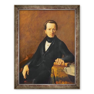Tablou inramat - Jean-Francois Millet - Portretul Maestrului Valmont, 60 x 80 cm