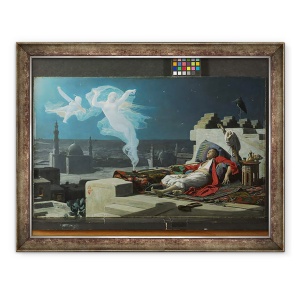 Tablou inramat - Jean Jules Antoine Lecomte du Nouy - Visul unui eunuc, 70 x 90 cm