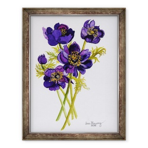 Tablou inramat - Joan Thewsey - Anemone, 2011, 70 x 90 cm