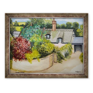 Tablou inramat - Joan Thewsey - Cabana de hambar, 70 x 90 cm