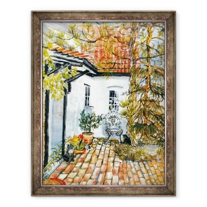 Tablou inramat - Joan Thewsey - Cabana lui Caroline - vechiul oficiu postal, 70 x 90 cm