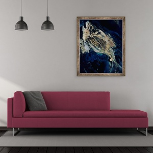 Tablou inramat - jocasta shakespeare - dorada, 50 x 60 cm - Img 2