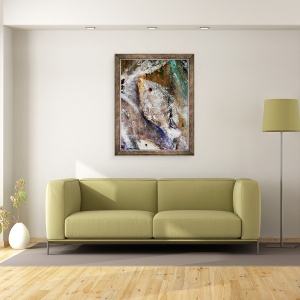 Tablou inramat - jocasta shakespeare - Peste Rising detaliu 2, 70 x 90 cm - Img 2