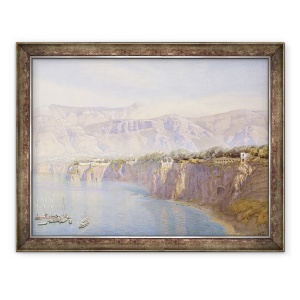 Tablou inramat - John Brett - Near Sorrento, 70 x 90 cm