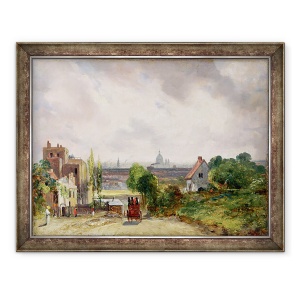 Tablou inramat - John Constable - Cabana lui Sir Richard Steele, Hampstead, 70 x 90 cm