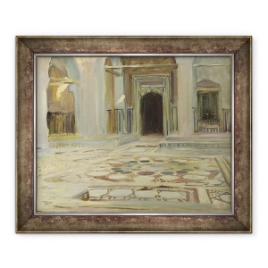 Tablou inramat - John Singer Sargent - Trotuar, Cairo, 70 x 85 cm