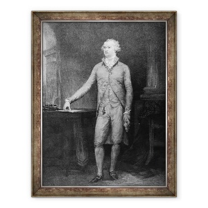 Tablou inramat - John Trumbull - Alexander Hamilton, 60 x 80 cm