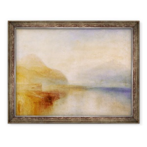 Tablou inramat - Joseph Mallord William Turner - Debarcaderul Inverary, Loch Fyne, Dimineata, 60 x 80 cm