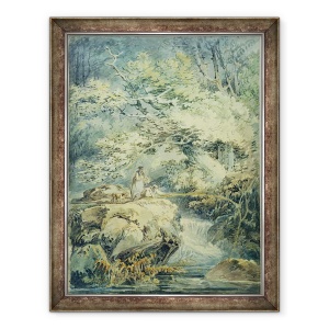 Tablou inramat - Joseph Mallord William Turner - Pescarul, 70 x 90 cm