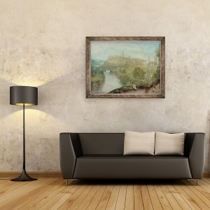 Tablou inramat - Joseph Mallord William Turner - Richmond I, 60 x 80 cm - Img 2