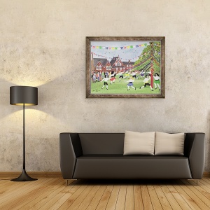 Tablou inramat - Judy Joel - Maypole Dans, 60 x 80 cm - Img 2