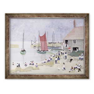 Tablou inramat - Judy Joel - Old Mousehole, 60 x 80 cm