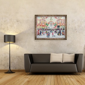 Tablou inramat - Judy Joel - Piata Leadenhall, 70 x 90 cm - Img 2
