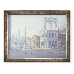 Tablou inramat - Julian Barrow - Podul Brooklyn, 60 x 80 cm