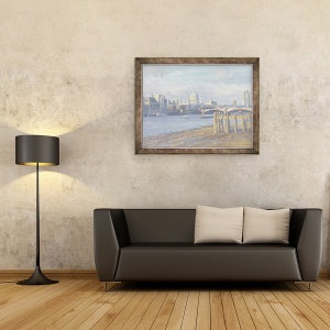 Tablou inramat - Julian Barrow - Sf. Pauls din sud, 70 x 90 cm - Img 2