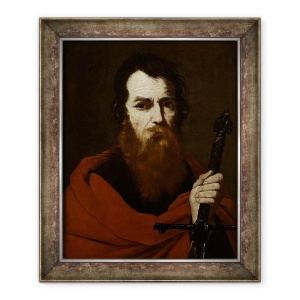 Tablou inramat - Jusepe de Ribera - St. Paul, 50 x 60 cm