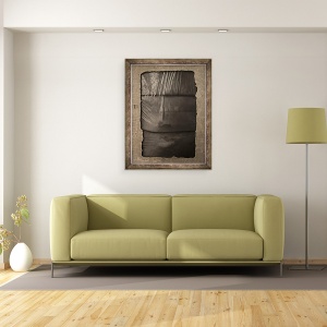 Tablou inramat - Ken Nwadiogbu - A pierdut constiinta II, 70 x 90 cm - Img 2