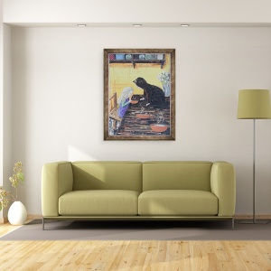 Tablou inramat - Kirstie Adamson - Goldilocks & Little Bear, 70 x 90 cm - Img 2