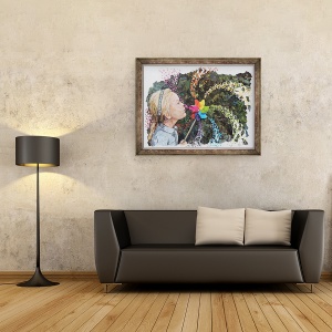 Tablou inramat - Kirstie Adamson - Spin revizuit, 60 x 80 cm - Img 2