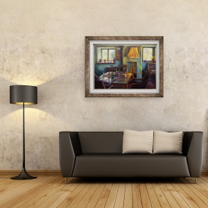 Tablou inramat - Lee Campbell - Casa Calugarului II, 2016, 60 x 80 cm - Img 2