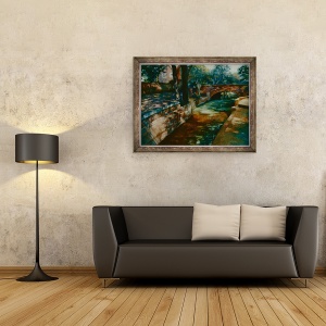 Tablou inramat - Lee Campbell - Umbre vara 2001, 60 x 80 cm - Img 2