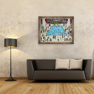 Tablou inramat - Lee Sellers - Ora Party, 2015, 70 x 90 cm - Img 2