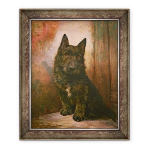 Tablou inramat - Lilian Cheviot - Scottie Puppy, 70 x 85 cm