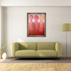 Tablou inramat - Lincoln Seligman - Bir Trio, 60 x 80 cm - Img 2