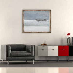 Tablou inramat - Lincoln Seligman - Breaking Surf, Sri Lanka, 50 x 60 cm - Img 2