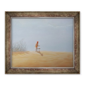 Tablou inramat - Lincoln Seligman - Ceai in desert, 70 x 85 cm