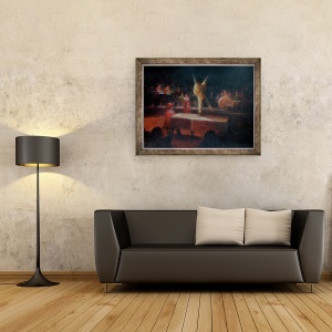 Tablou inramat - Lincoln Seligman - Ciffords Circus 3, 70 x 90 cm - Img 2