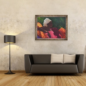 Tablou inramat - Lincoln Seligman - Darcas, 60 x 80 cm - Img 2