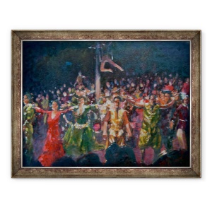 Tablou inramat - Lincoln Seligman - Giffords Circus, 70 x 90 cm