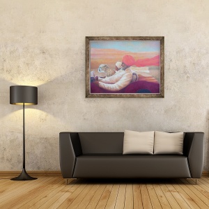 Tablou inramat - Lincoln Seligman - Maharaja I, 60 x 80 cm - Img 2