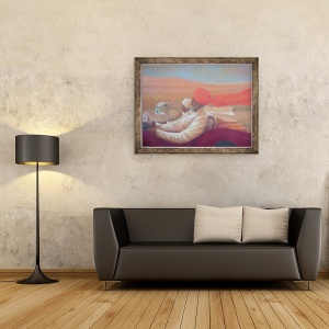 Tablou inramat - Lincoln Seligman - Maharaja II, 60 x 80 cm - Img 2