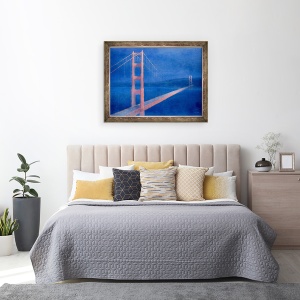 Tablou inramat - Lincoln Seligman - San Francisco, 60 x 80 cm - Img 3