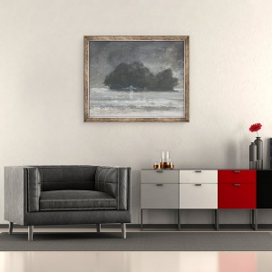 Tablou inramat - Lincoln Seligman - Taprabane II, 50 x 60 cm - Img 2