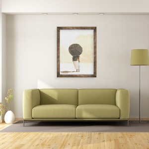 Tablou inramat - Lincoln Seligman - Umbrela & Peste 2, 70 x 90 cm - Img 2