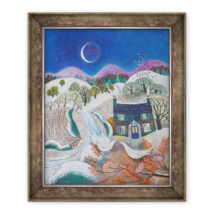 Tablou inramat - Lisa Graa Jensen - Pasari de zapada, 2018, 50 x 60 cm