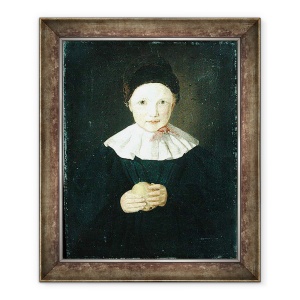 Tablou inramat - Louis Asher - Portretul unui copil, 50 x 60 cm