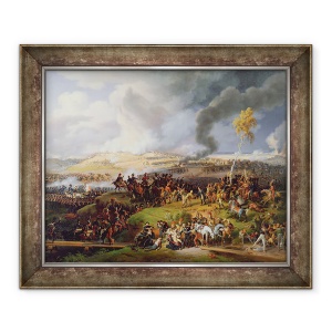 Tablou inramat - Louis Lejeune - Batalia de la Moscova, 7 septembrie 1812, 50 x 60 cm