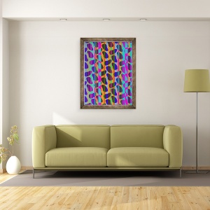 Tablou inramat - Louisa Hereford - Fasole, 60 x 80 cm - Img 2