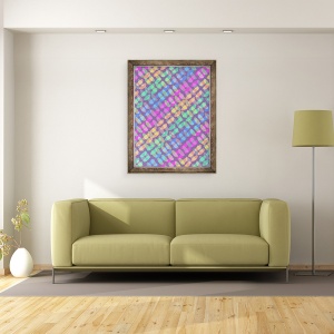 Tablou inramat - Louisa Hereford - Verificare punctata, 60 x 80 cm - Img 2