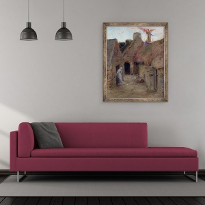Tablou inramat - Luc-Oliver Merson - Buna Vestire, 70 x 85 cm - Img 2