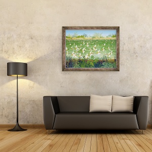 Tablou inramat - Magdolna Ban - nunta, 70 x 90 cm - Img 2
