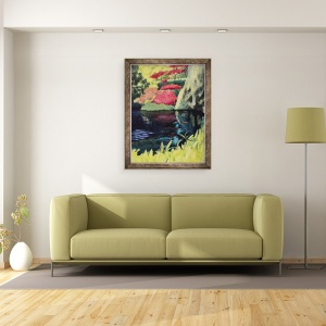 Tablou inramat - Marco Cazzulini - Pool, 70 x 90 cm - Img 2